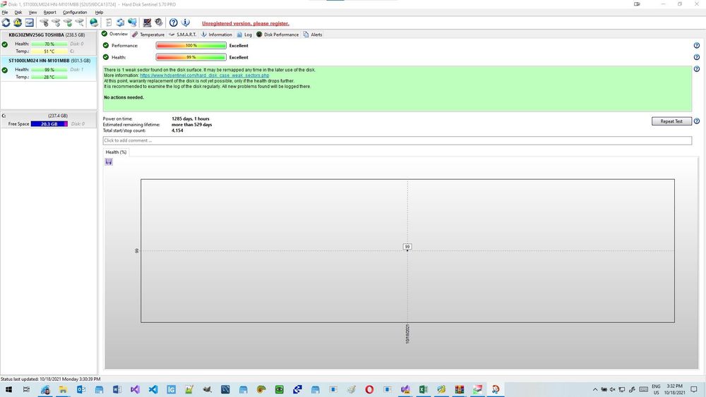 Харддиск за лаптоп Samsung Momentus 1TB 2.5“