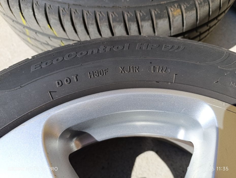 Гуми с джанти 5х108/16 с летни гуми