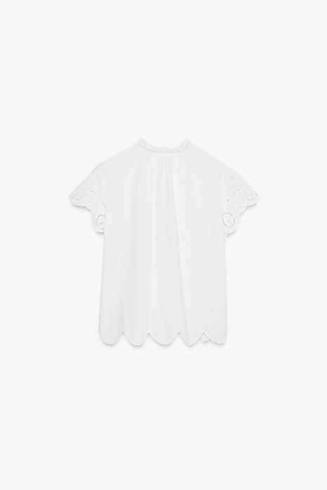 Costum cu brodarie Zara limited edition