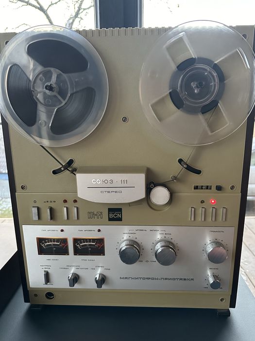 Катушечный магнитофон СОЮЗ 111 стерео