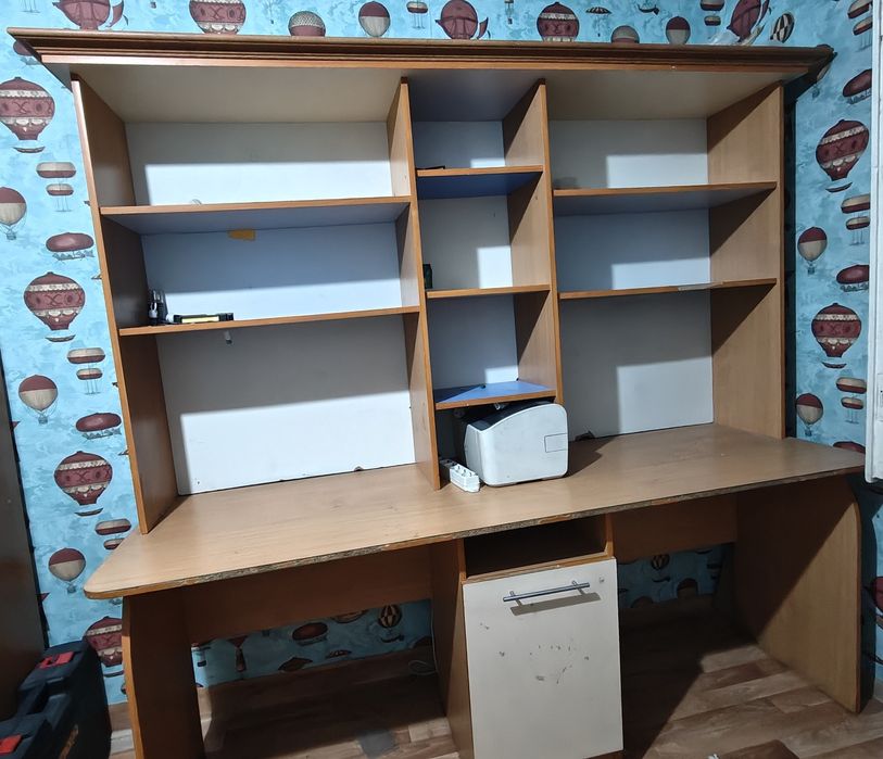 Парта-стол для двух учеников