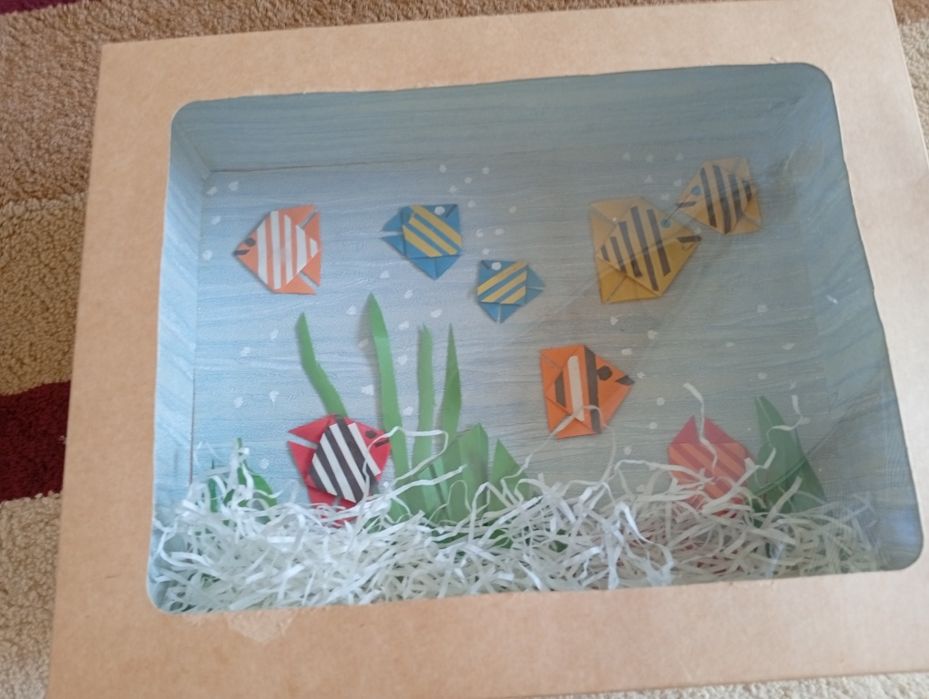 Televizorda akuarium