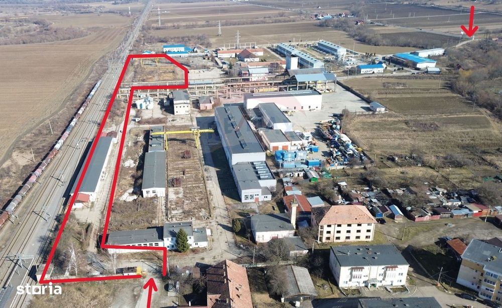 Spațiu industrial de 18.400mp teren plus facilitati industrial
