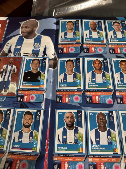 Vand album complet TOPPS Champions League 2017/2018