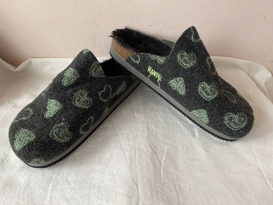 Papuci lana ,casa-curte,unisex,Romika si Mandel