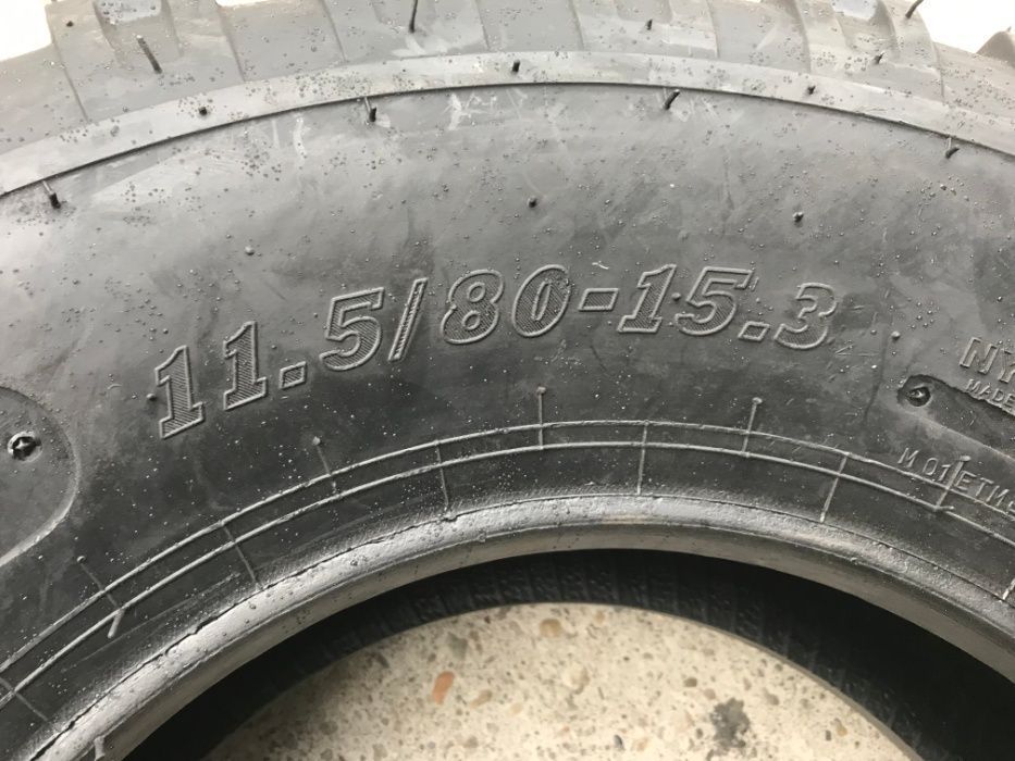 11.5/80-15.3 noi cu garantie cauciucuri r15.3 avem si 10.0/75 AXYT