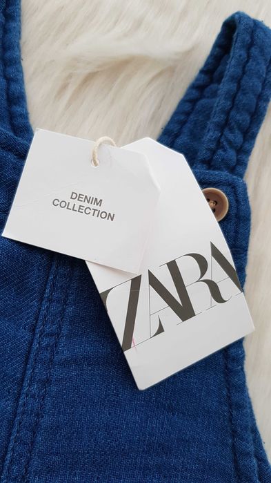 Дънков гащеризон ZARA 3-4 години - НОВ