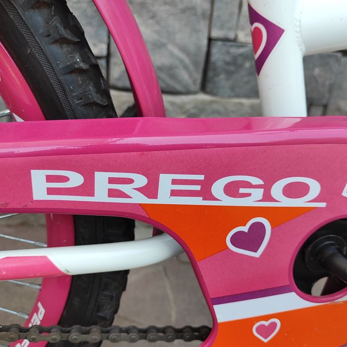 Велосипед велик для девочки Prego. Размер 20.