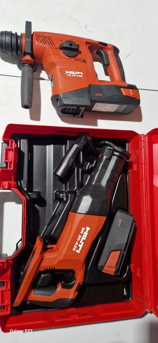 Hilti rotopercutor ,sabie pe acumulator de 30 V