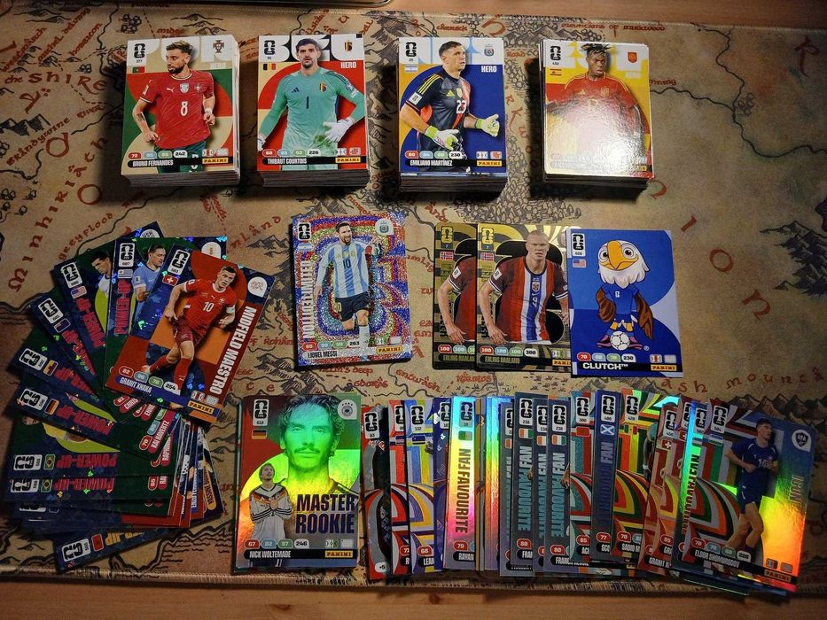 Колекция футболни карти - Match Attax, Panini, Шампионска лига, Fifa Световно първенство.