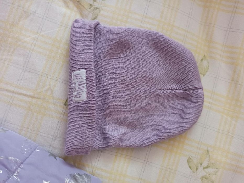 Топла зимна детска шуба с шапка