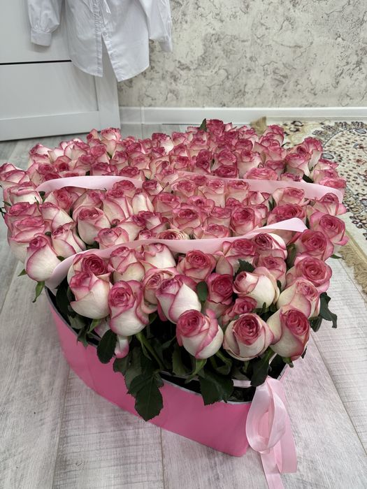 Розовые,свежие цветы