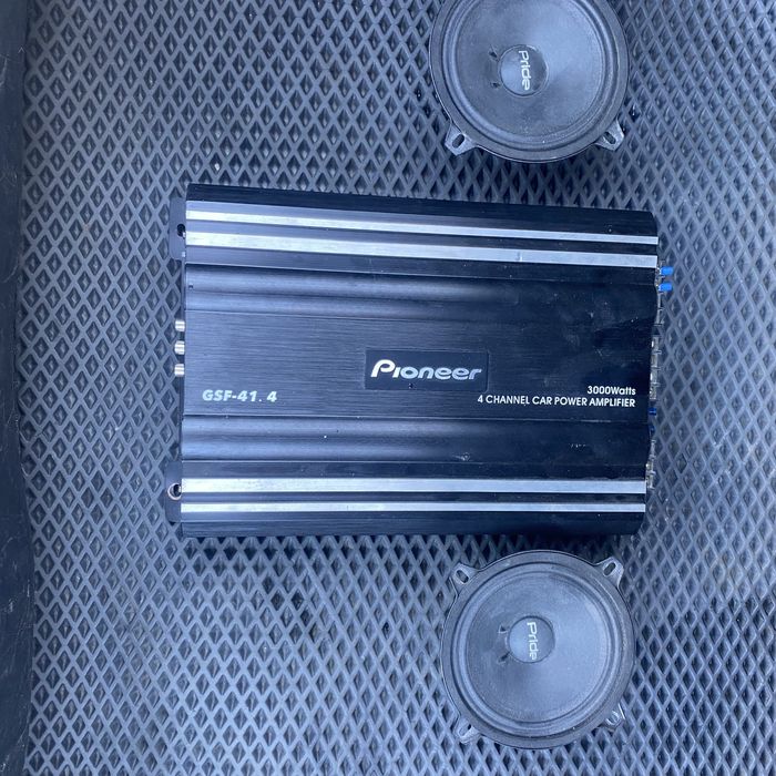 Продам усилитель с колонками