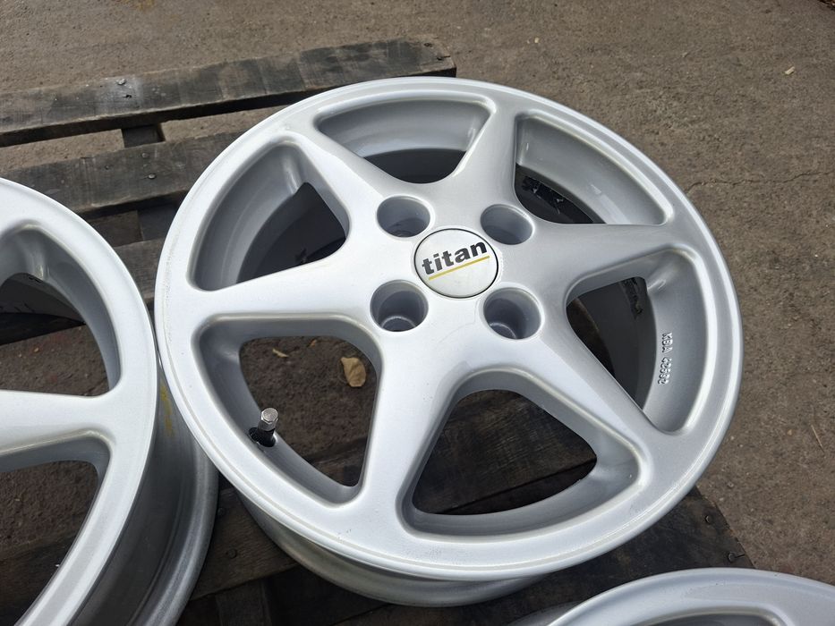 14" 4X100mm Titan, 4х100мм Немски Алуминиеви джанти