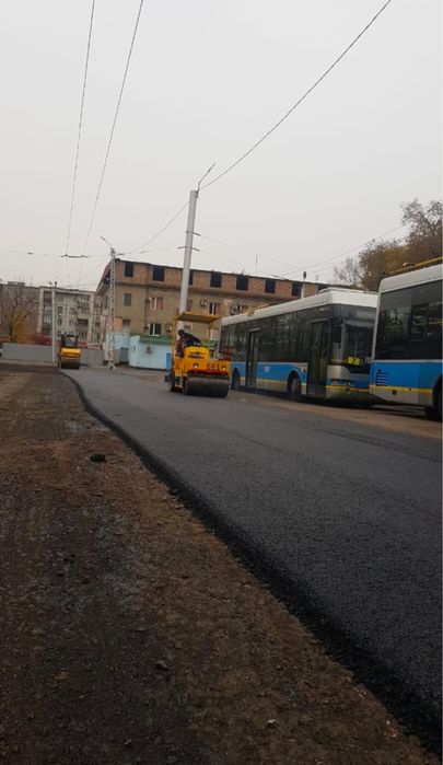 Асфальтирование / Укладка асфальта (город—межгород)