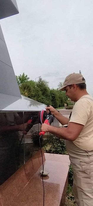 Профессиональное мойка и чистка брусчатки и мрамора любых загрязнений