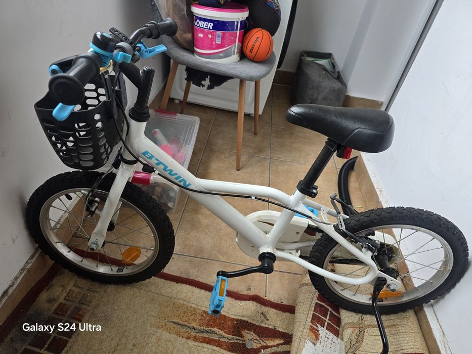 Bicicleta copii Dechatlon B-twin 16 inch 4-6 ani
