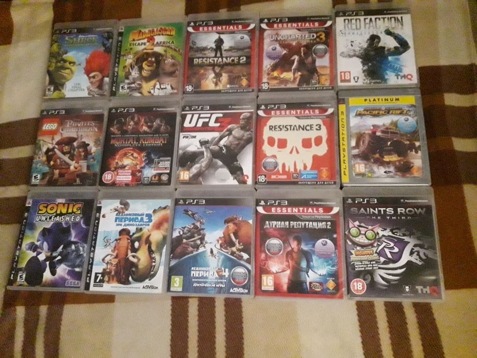 Игры лицензионные PS4,PS5,PS3,PS2