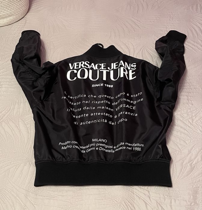 Geaca bomber cu 2 fețe - Versace Jeans Couture