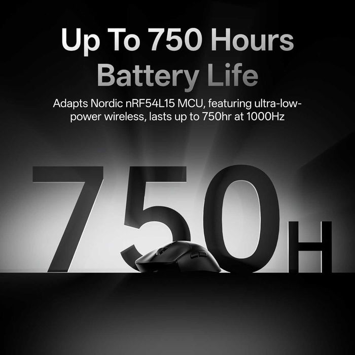 Безжична геймърска мишка Rapoo VT7 MAX, Nordic nRF54L15 MCU