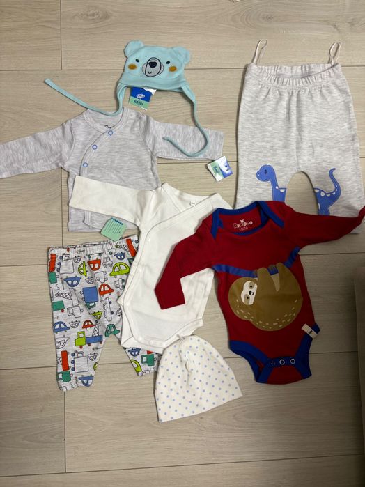 Lot haine nou nascut marime 50-56 cm