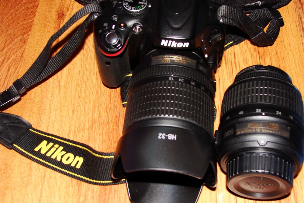 Nikon D5100 Китов обектив + 18/105 перфектен и много запазен