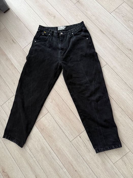 Blugi Dime MTL Baggy Fit – Washed Black