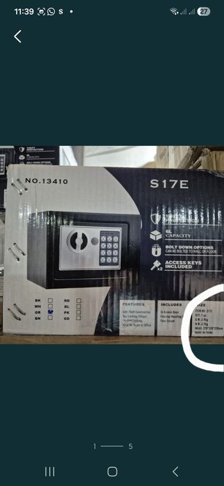 Продам мини сейф