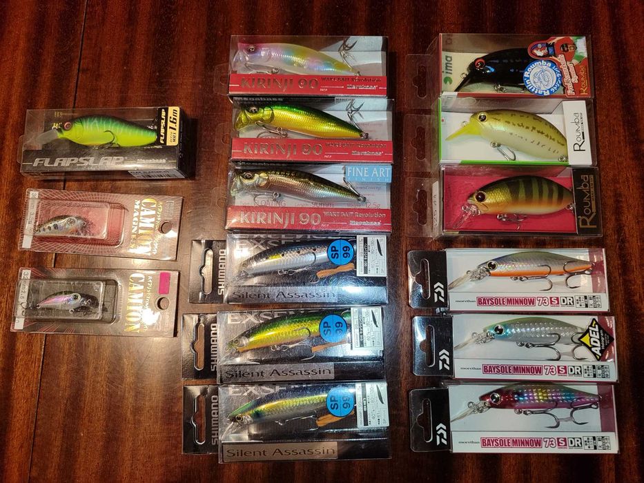 Въдица Yamaga Blanks Blue Current Wizy 710/4pcs,Shimano 22 Stella C2500S,1000SSPG,воблери.