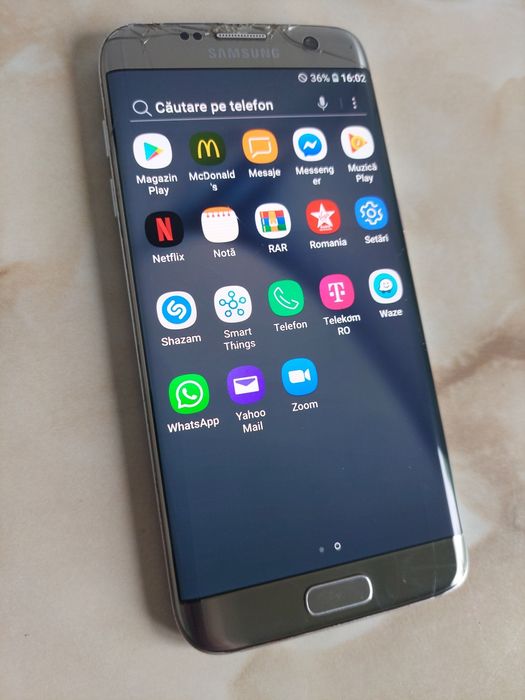 [S7Edge] Vând Samsung Galaxy S7 Edge silver [perfect funcțional] //poze reale