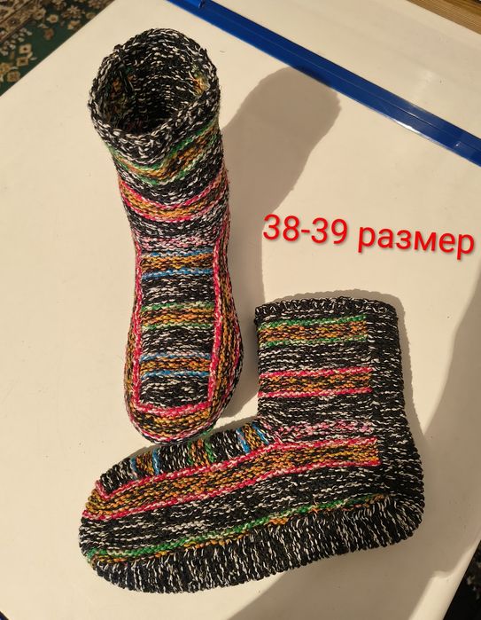 Носки теплые ручная работа женские,мужские