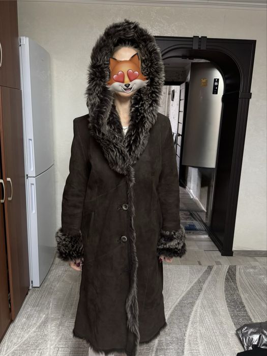 Продается дубленка из козы