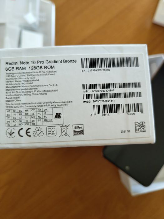 Xiaomi Redmi Note 10 PRO