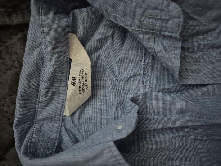 Costum albastru h&m baiat marime 116