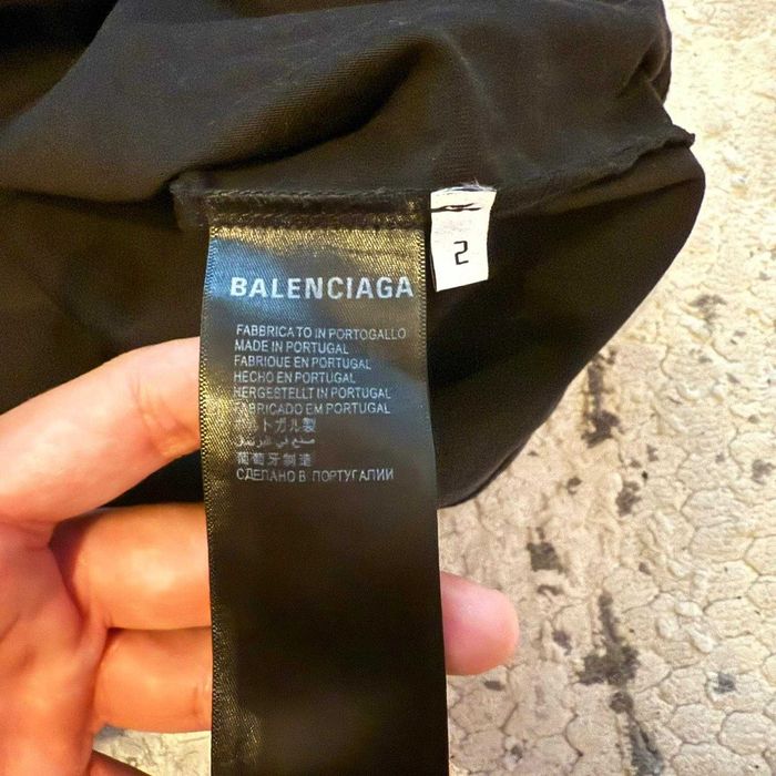Balenciaga Getaria tricou 100% bumbac, marimea 2
