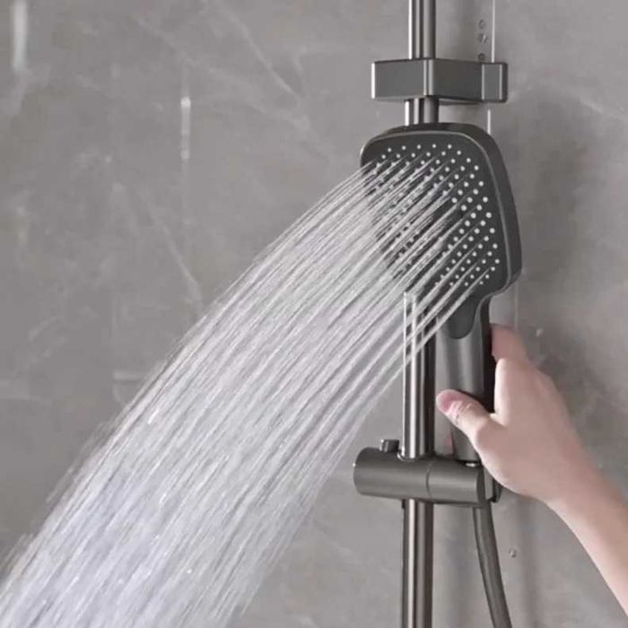 Модерен интелигентен душ с дисплей и LED подсветка D27