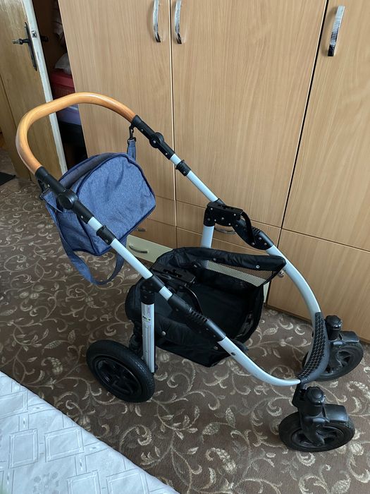 Детска количка My Junior +  Miyo 3 в 1, зимна, лятна, кош за кола