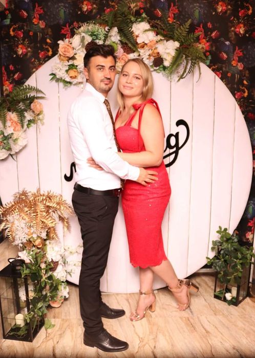 Oglinda foto magică, fum greu și artificii