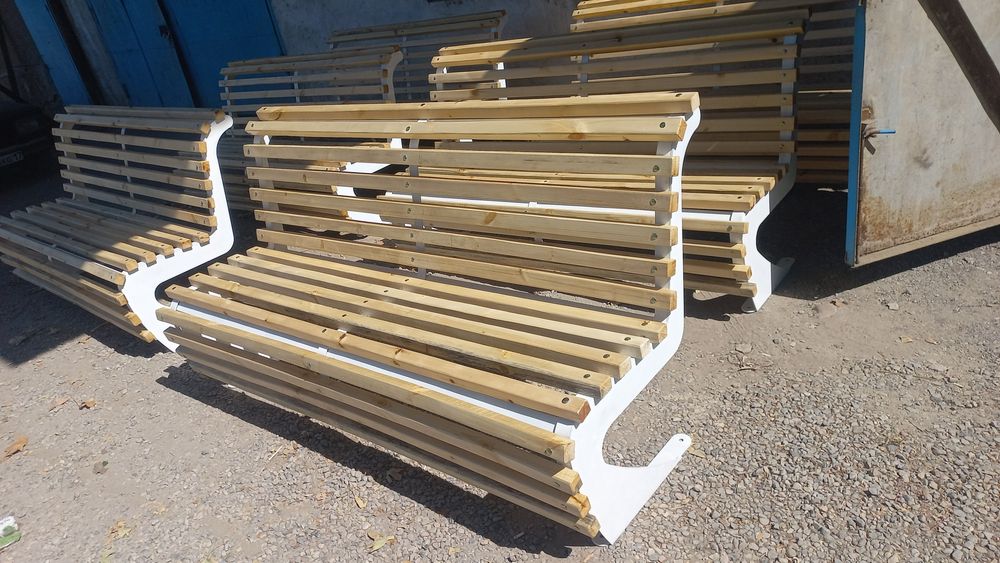 Улечный урный и лавочки