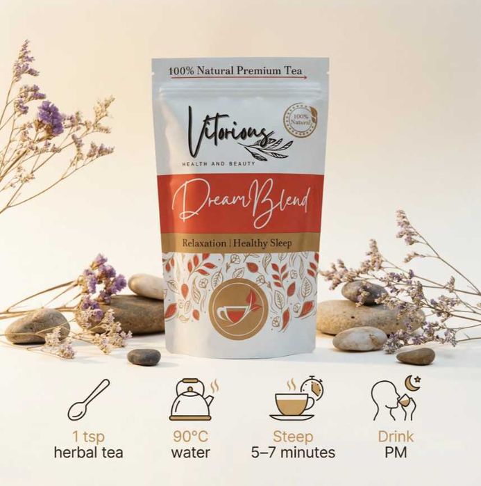Dream Blend – чай за спокоен сън и релакс без лекарства