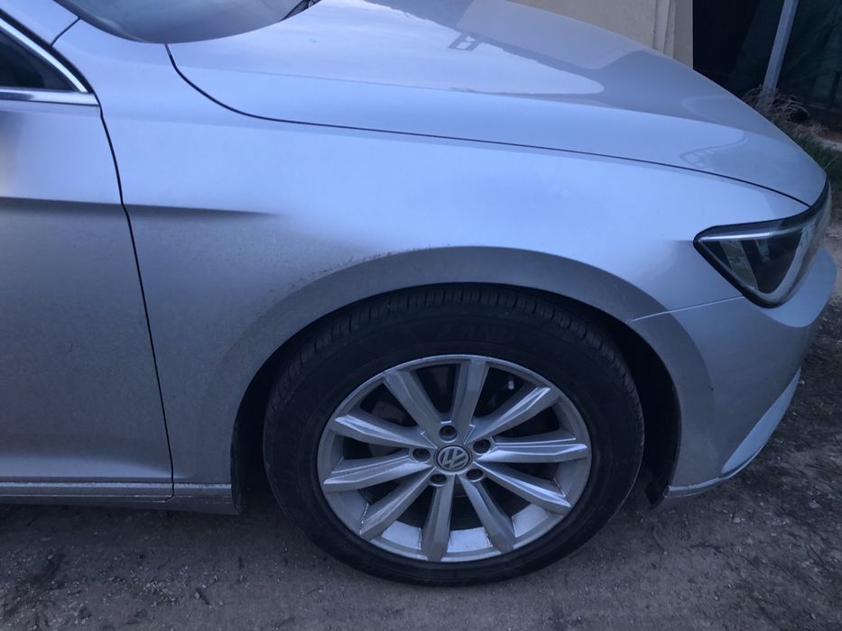 Usa portiera Vw Passat B8 2015-2023 gri argintiu cod LA7W berlina break combi capota portbagaj bara spate aripa fata 2.0 CRLB 150 cp cutie DSG QMM