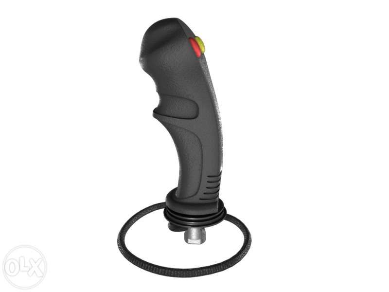 Joystick electromecanic 2 butoane pentru distribuitor hidraulic