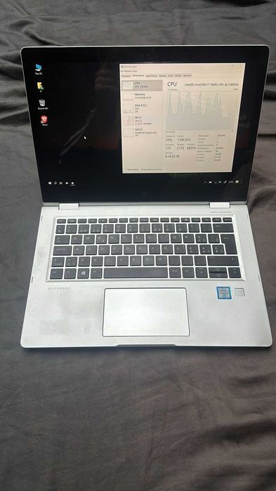 Laptop HP I7 7600U 16GB Ram SSD 500GB Ecran Touch Screen