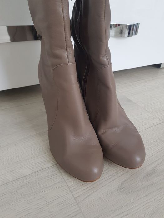 Ботфорты натуральная кожа