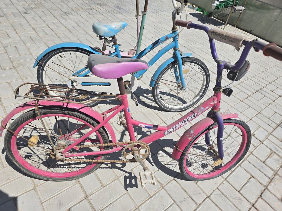 Велосипед и самокат