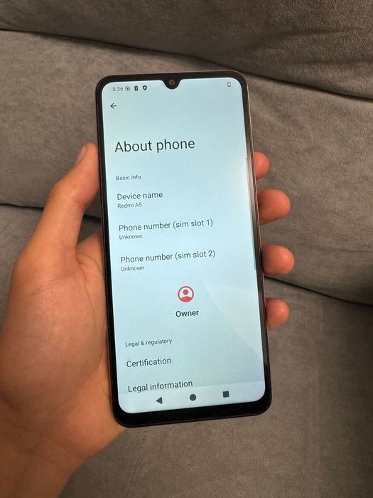 Redmi A5 отличное состояние