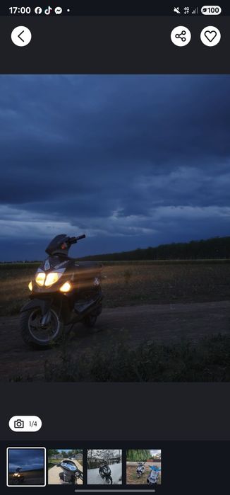 Scuter PGO LA SCHIMB  49 cc