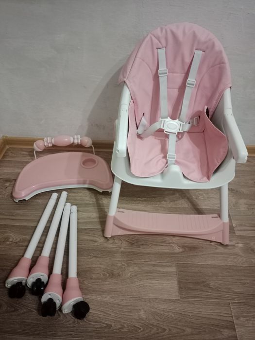 Детский стульчик трансформер для девочки.