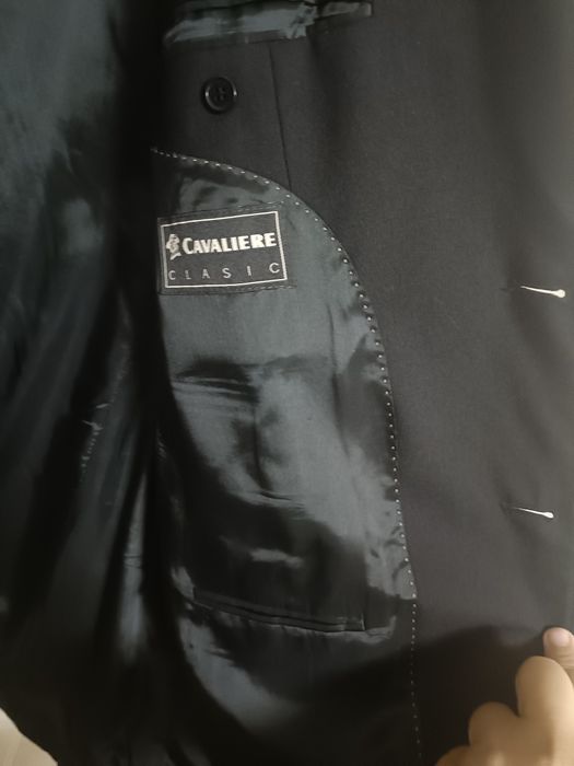 Sacou negru Cavalierre mărimea 58