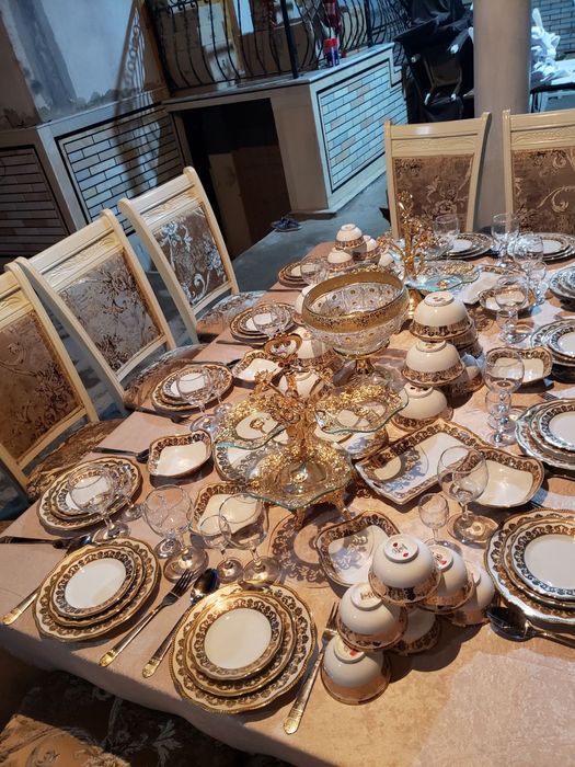 Прокат стол стулья посуда скатерть